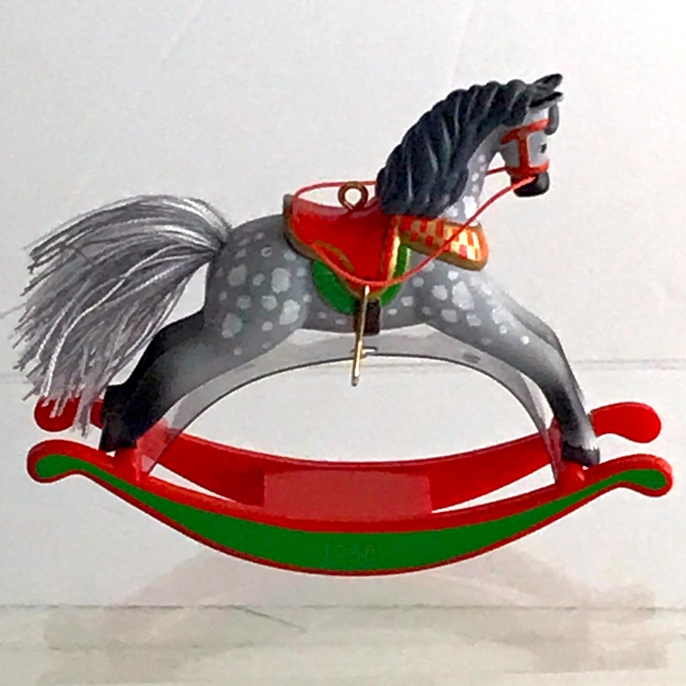 1988 Hallmark Keepsake Ornament 8th in The Rocking Horse Series - VTG - NWOT